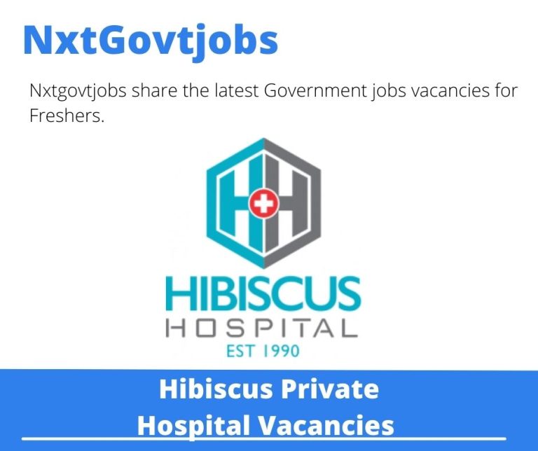 Hibiscus Hospital Health Care Worker Vacancies in Port Shepstone 2023