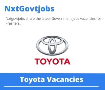 Toyota Principal Engineer Vacancies in Durban 2023