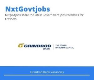Grindrod Shunters Vacancies in Richards Bay Apply now @grindrodbank.co.za