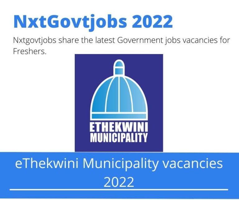 eThekwini Municipality Chief Civil Engineering Technician Vacancies in Durban 2023