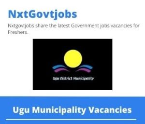 Ugu Municipality Excavator Driver Operator Vacancies in Durban 2023