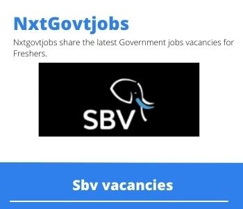 Sbv Contractor Cash Processor Vacancies in Pietermaritzburg 2023