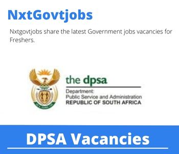 DPSA Registry Clerk Vacancies in Durban 2023