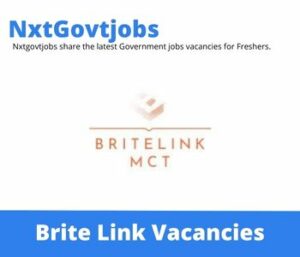 Brite Link Maintenance Technician Vacancies in Durban – Deadline 15 Feb 2024 Fresh Released