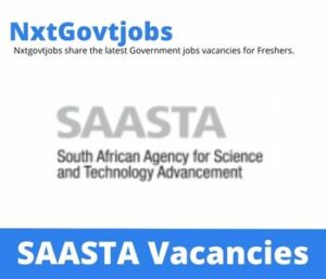 SAASTA Social Ecological Systems Technician Vacancies in Pietermaritzburg 2023