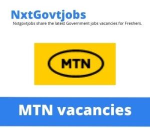 MTN Area Manager Vacancies in Durban 2023