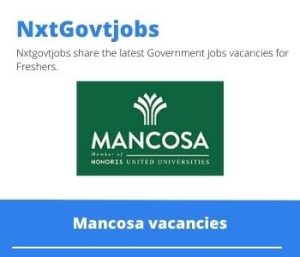 Mancosa Student Advisor Vacancies in Durban 2023