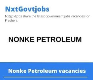 Nonke Petroleum Fleet Controller Vacancies in Verulam 2023