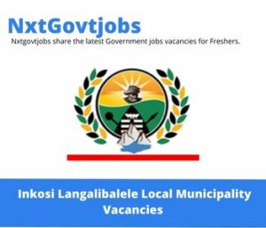 Inkosi Langalibalele Municipality Diesel Mechanic Vacancies in Durban 2023