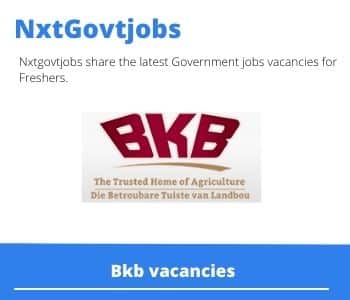 BKB Livestock Commission Agents Vacancies in Vryheid – Deadline 22 Dec 2023