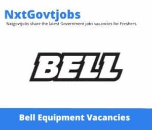 Bell Equipment Production Planner Vacancies in Richards Bay – Deadline 01 Sep 2023