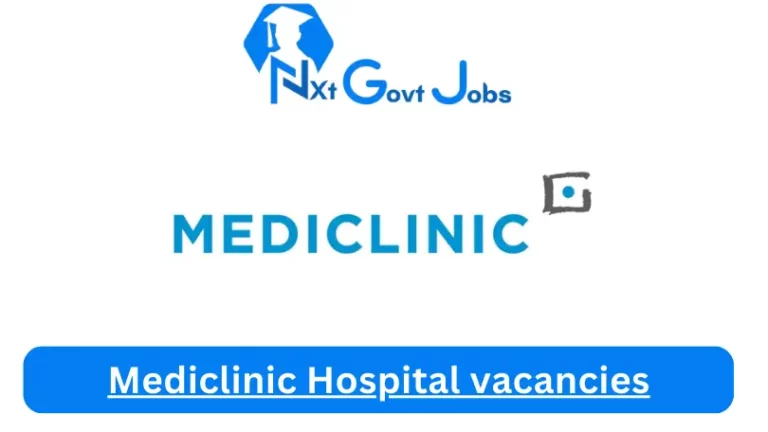 x1 New Mediclinic Victoria Hospital Vacancies 2024 @mediclinic.co.za Career Portal