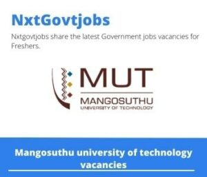 MUT Director Supply Chain Management Vacancies in Durban – Deadline 19 Jan 2024