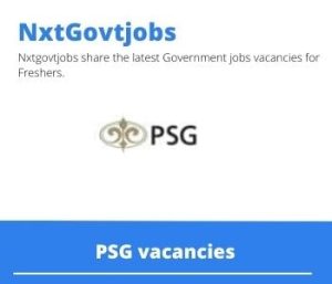 PSG Wealth Adviser Assistant Vacancies in Umhlanga – Deadline 24 Nov 2023